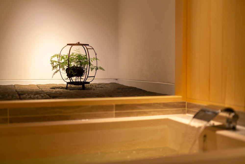 高野槙の浴室