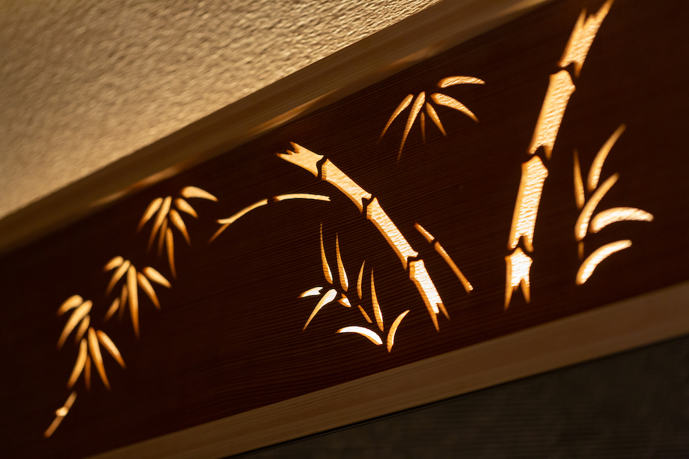 竹の装飾
